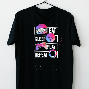 Тениска - Eat.Sleep.Play.Repeat